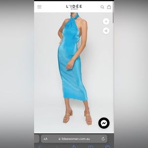 L’idee blue dress